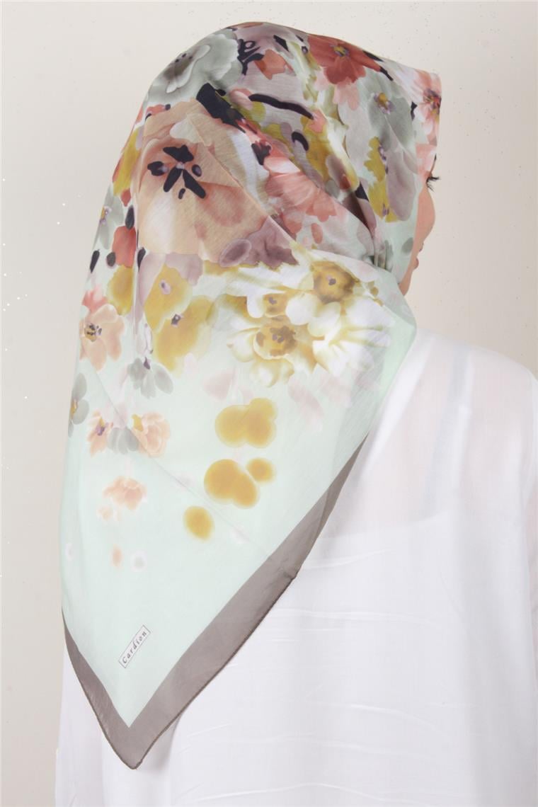 Coton & Silk Eşarp 3648-2
