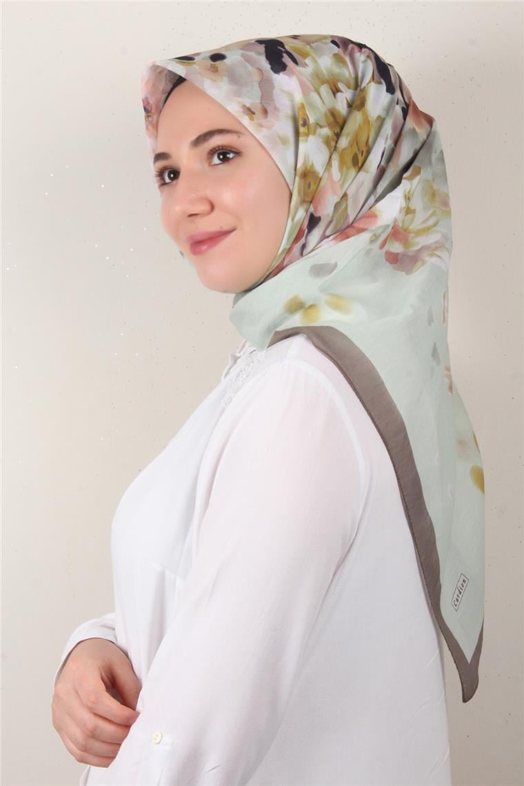 Coton & Silk Eşarp 3648-2
