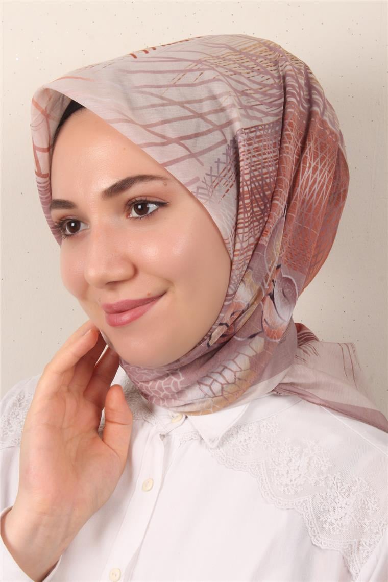 Coton & Silk Eşarp 3649-1