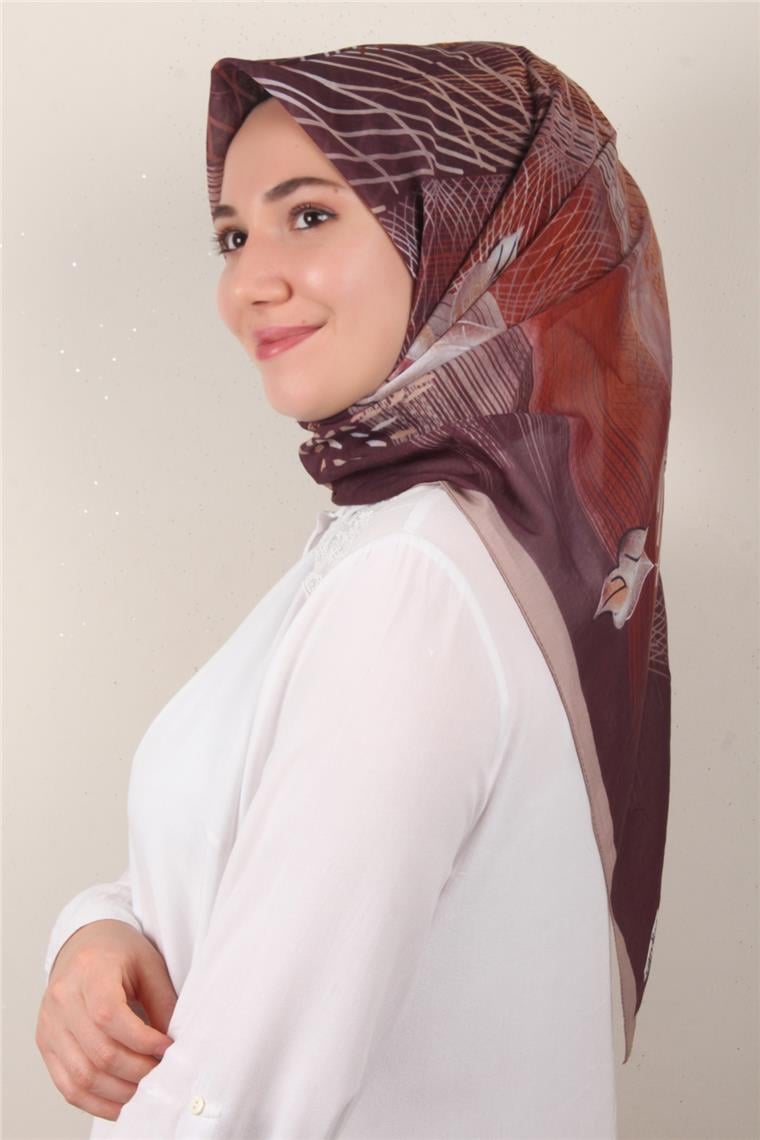 Coton & Silk Eşarp 3649-2