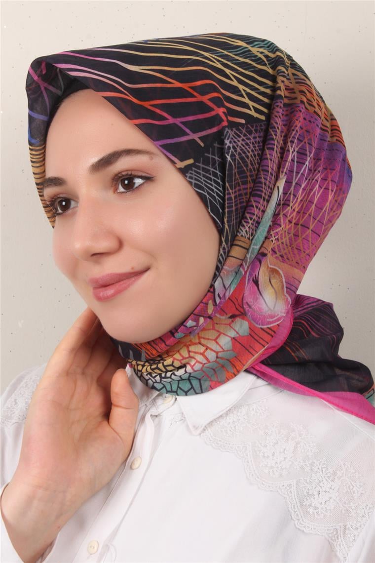 Coton & Silk Eşarp 3649-5