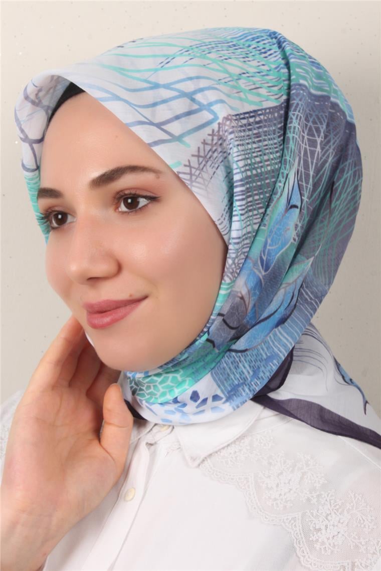 Coton & Silk Eşarp 3649-8
