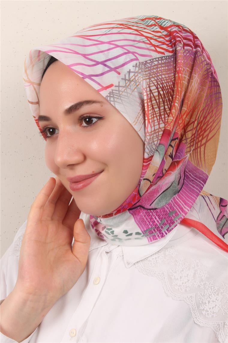Coton & Silk Eşarp 3649-9