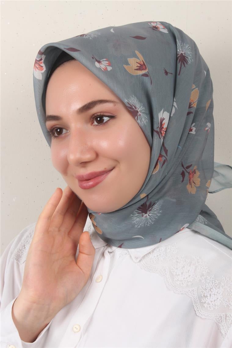 Coton & Silk Eşarp 3651-1