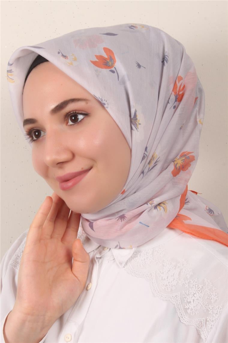 Coton & Silk Eşarp 3651-6