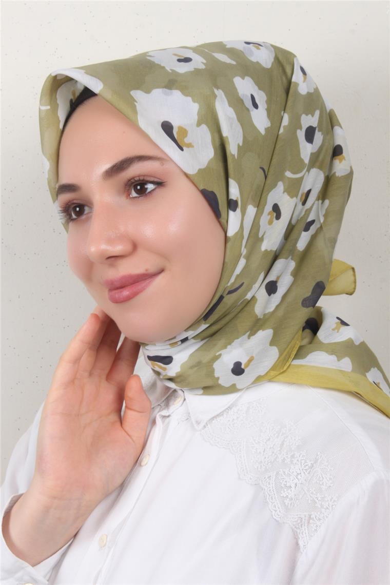 Coton & Silk Eşarp 3652-14