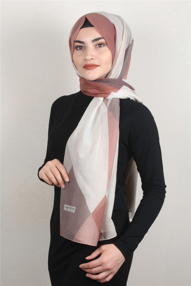Cotton & Silk Şal 3632-5 Şeftali 