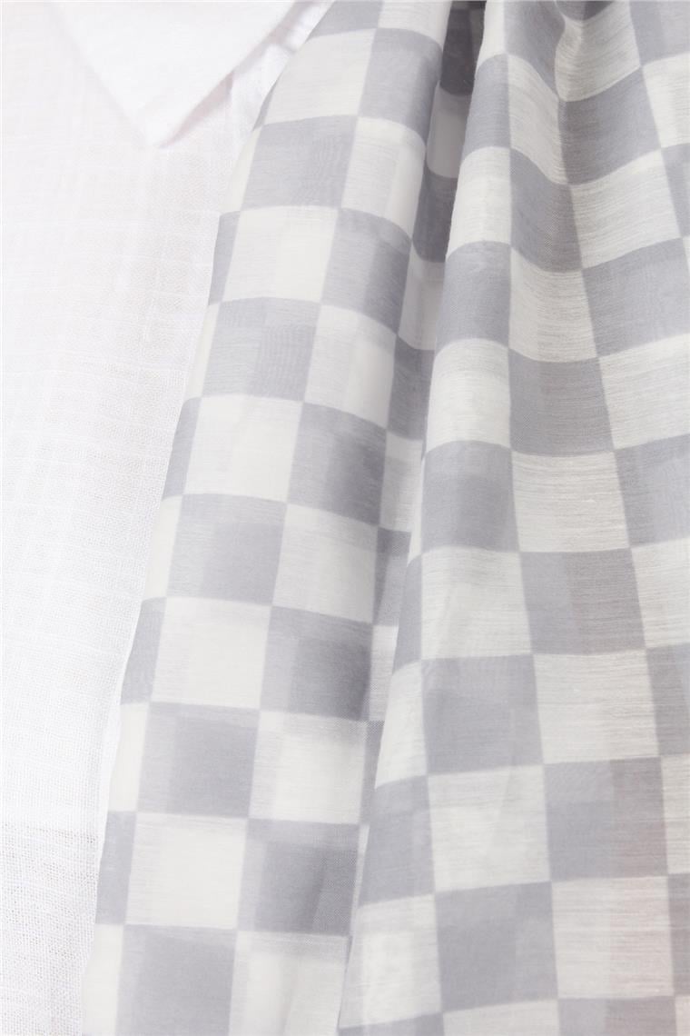 Cotton & Silk Şal 3641-11 Gri