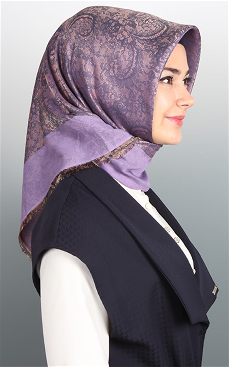 Pano Desenli Eşarp 1312-5