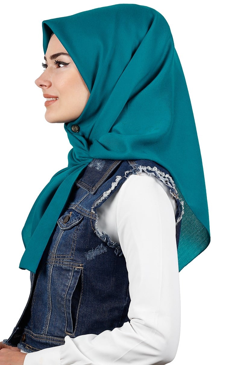 Kışlık Yünlü Düz Renk Eşarp 1750-9