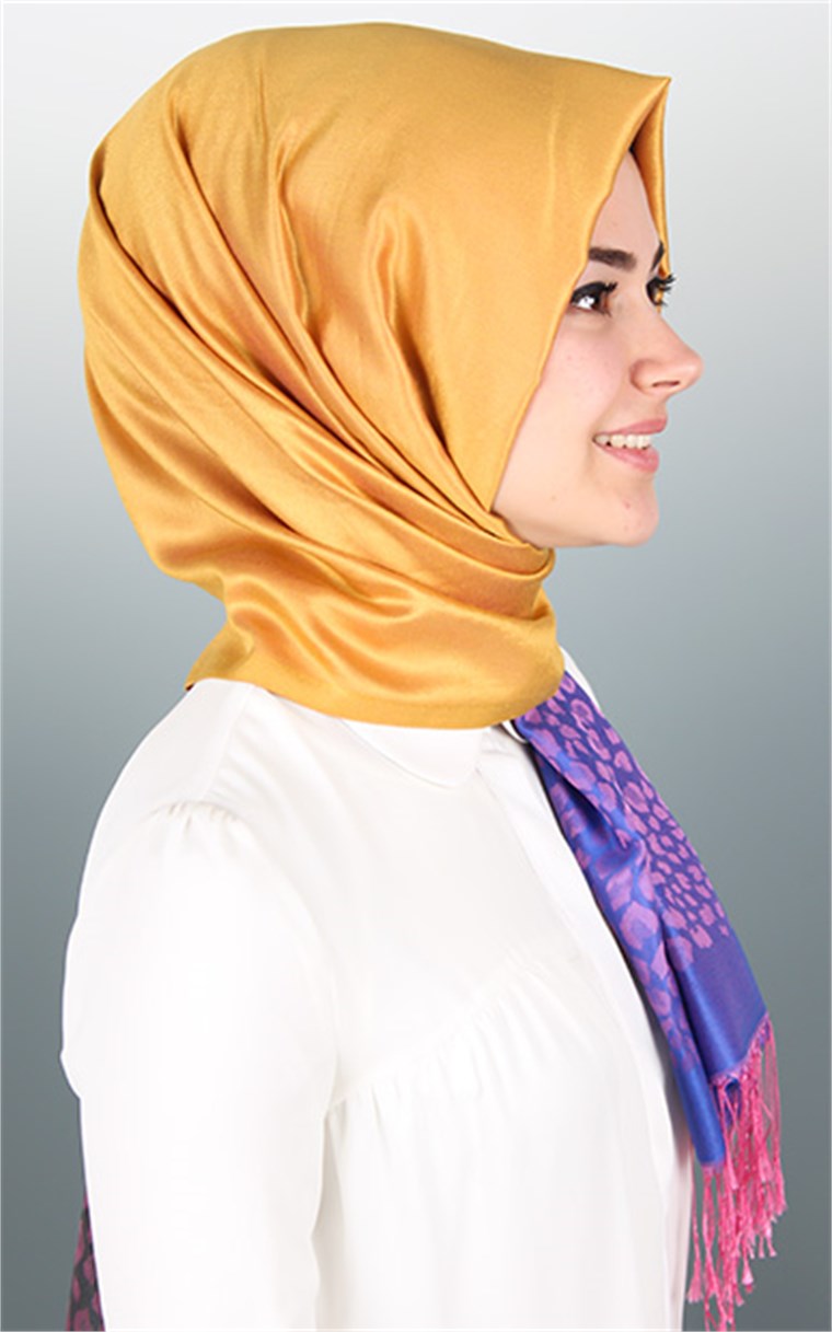 500-0013-96 ÇİFT YÖNLÜ İPEKSİ ŞAL