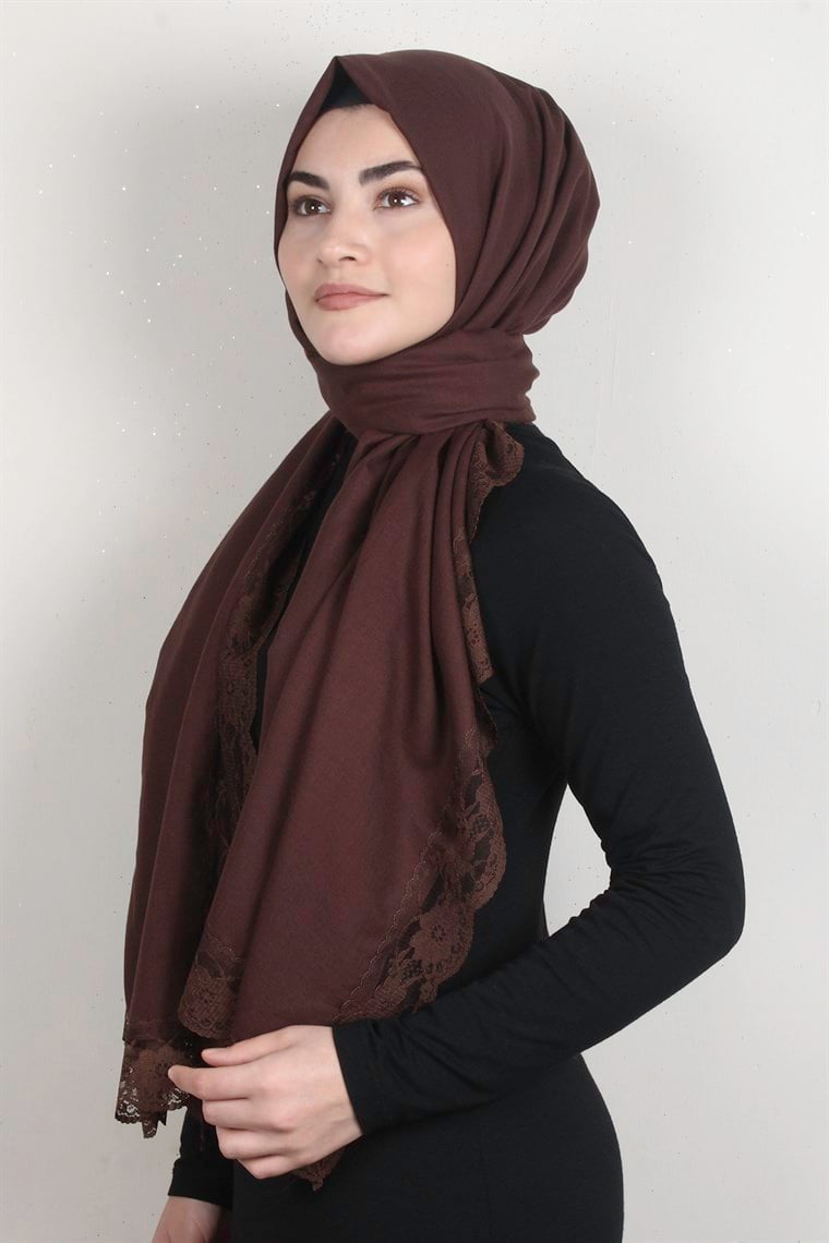 Dantelli Paşmina Şal 1243-65