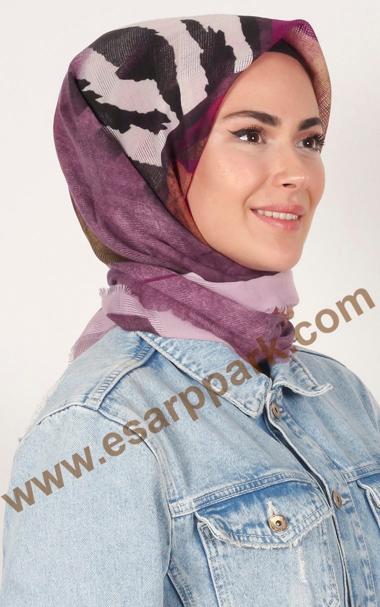 Pamuklu Trend Eşarp  1716-8