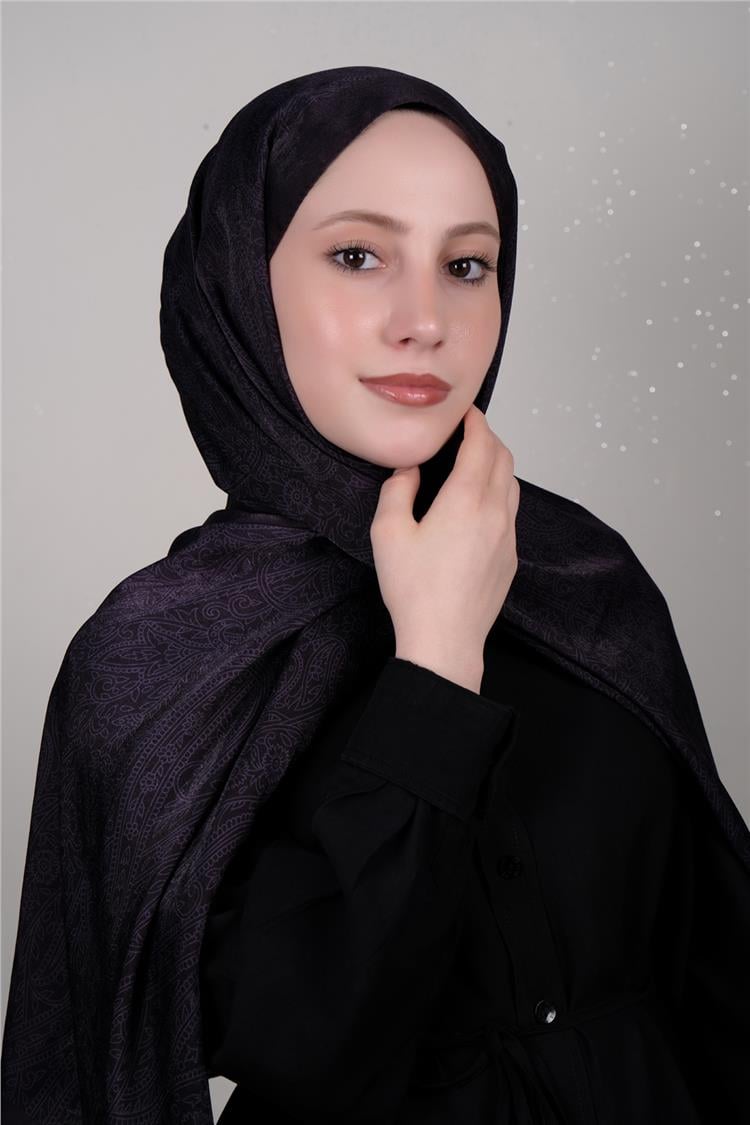 Desenli Lotus Şal 1516-1