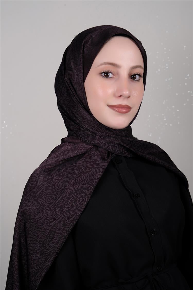 Desenli Lotus Şal 1516-11