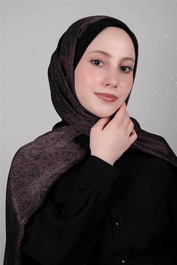 Desenli Lotus Şal 1516-3