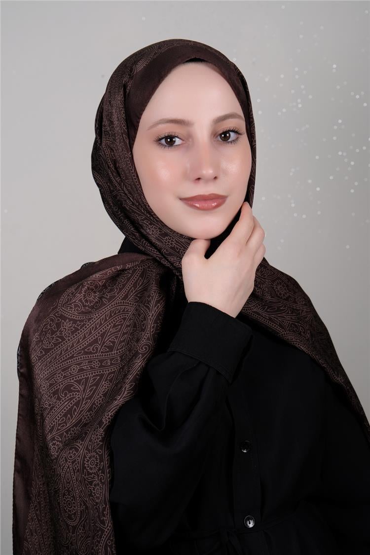 Desenli Lotus Şal 1516-5