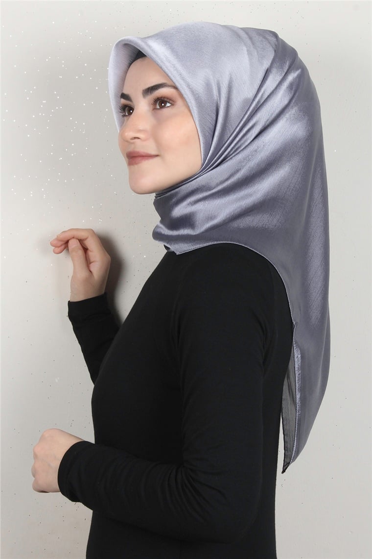 Diamond Janjan Eşarp 4100-15 Gümüş