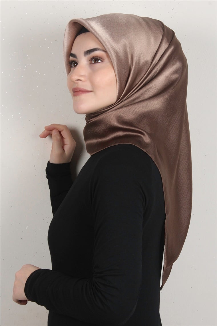 Diamond Janjan Eşarp 4100-3 Kahverengi