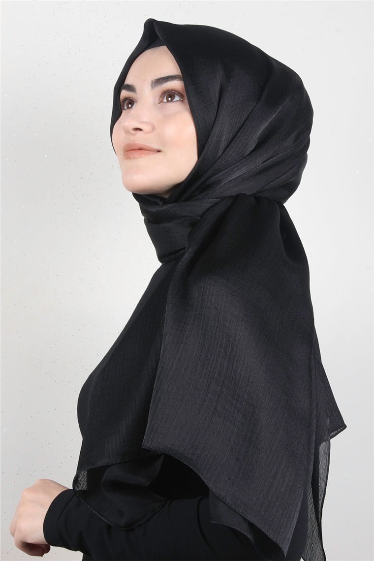 Diamond Janjan Şal 2727-25 Siyah
