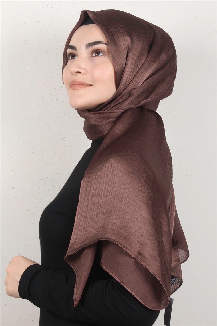 Diamond Janjan Şal 2727-6 Kakao