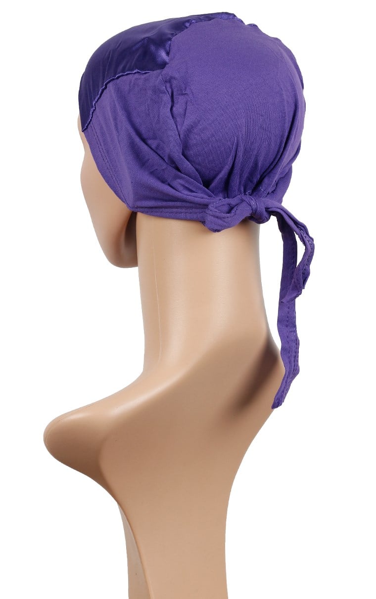 Saten Eşarp Bonesi 2508-8