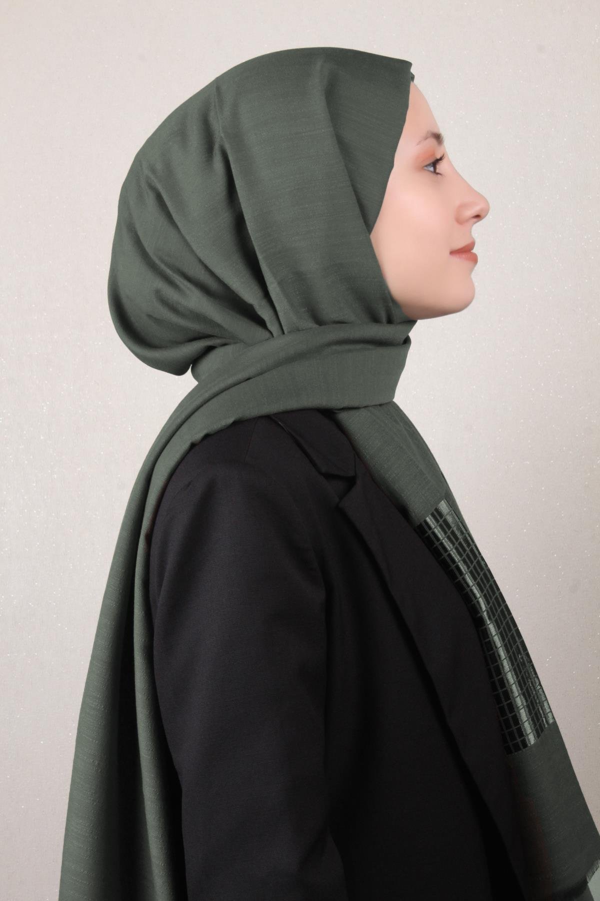 Elegance Şal 2802-15 Haki