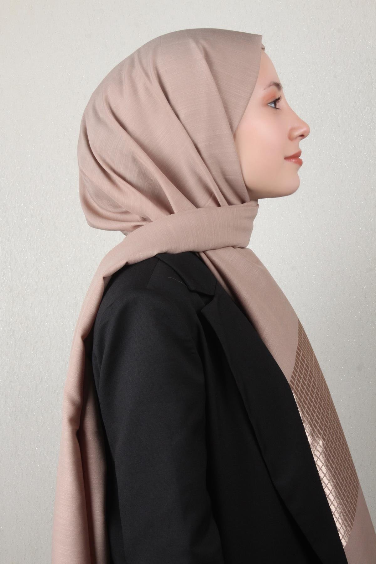 Elegance Şal 2802-21 Vizon