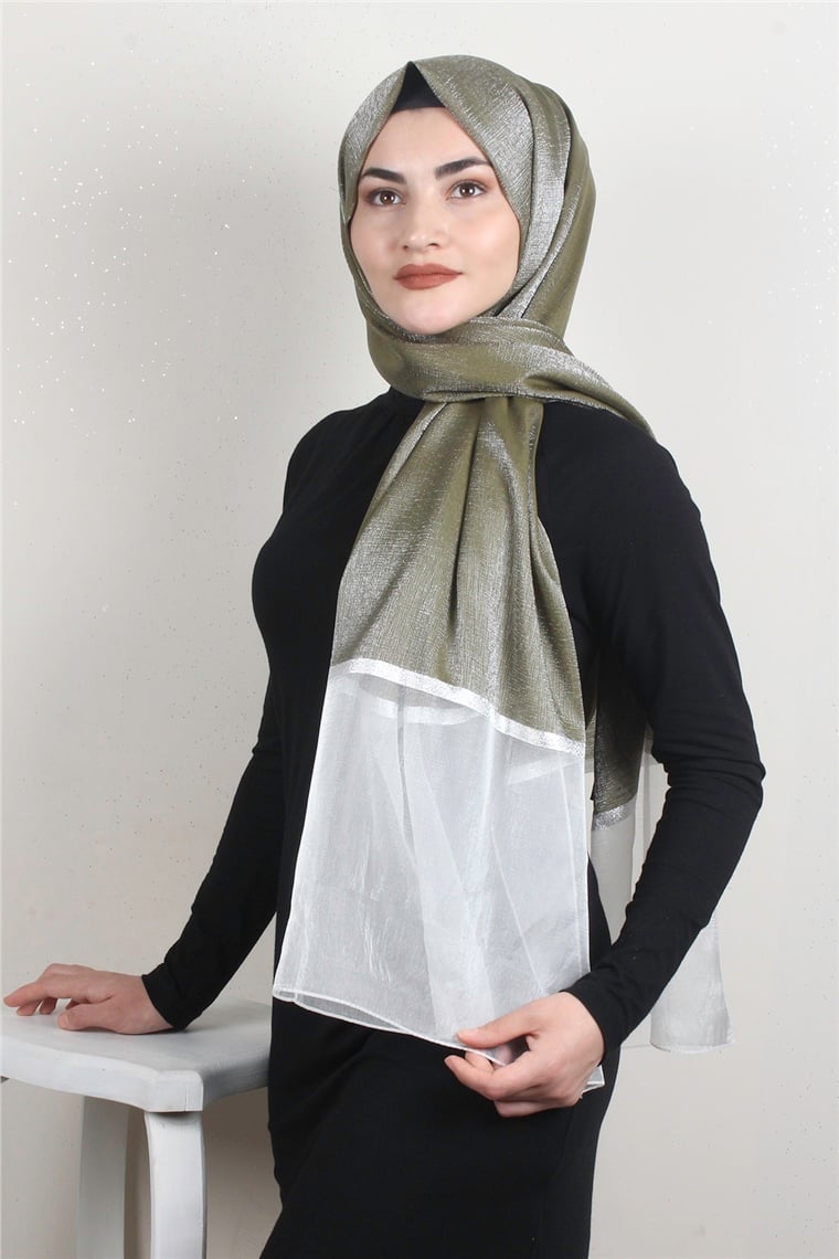 Elenora Şal 1905-17 Haki