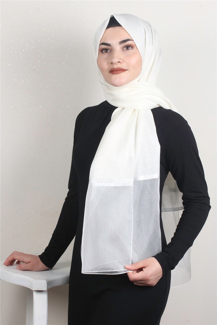 Elenora Şal 1905-20 Ekru