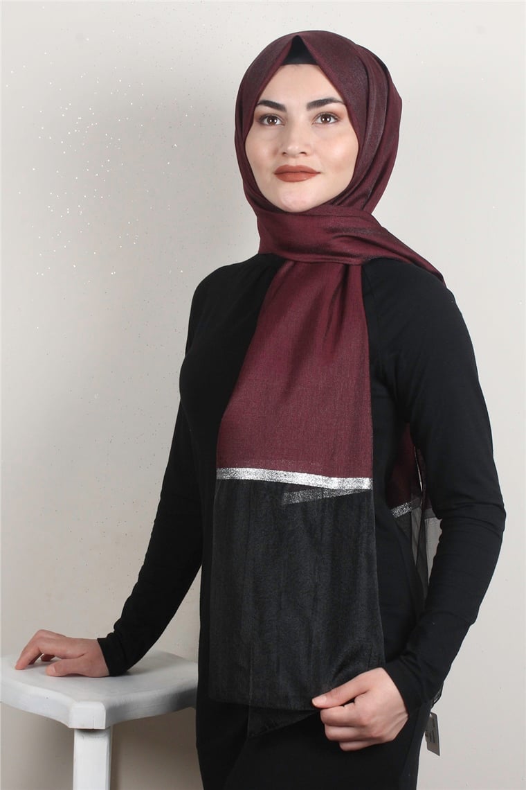 Elenora Şal 1905-41 Bordo