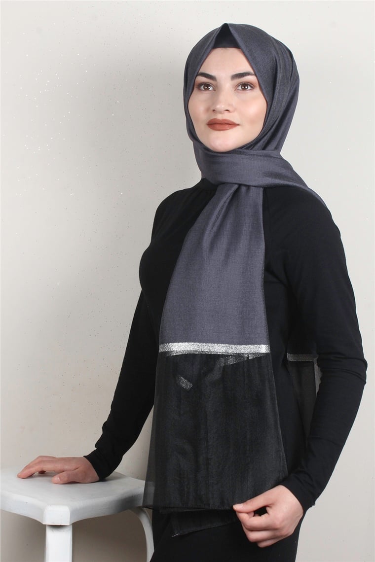 Elenora Şal 1905-42 Antrasit