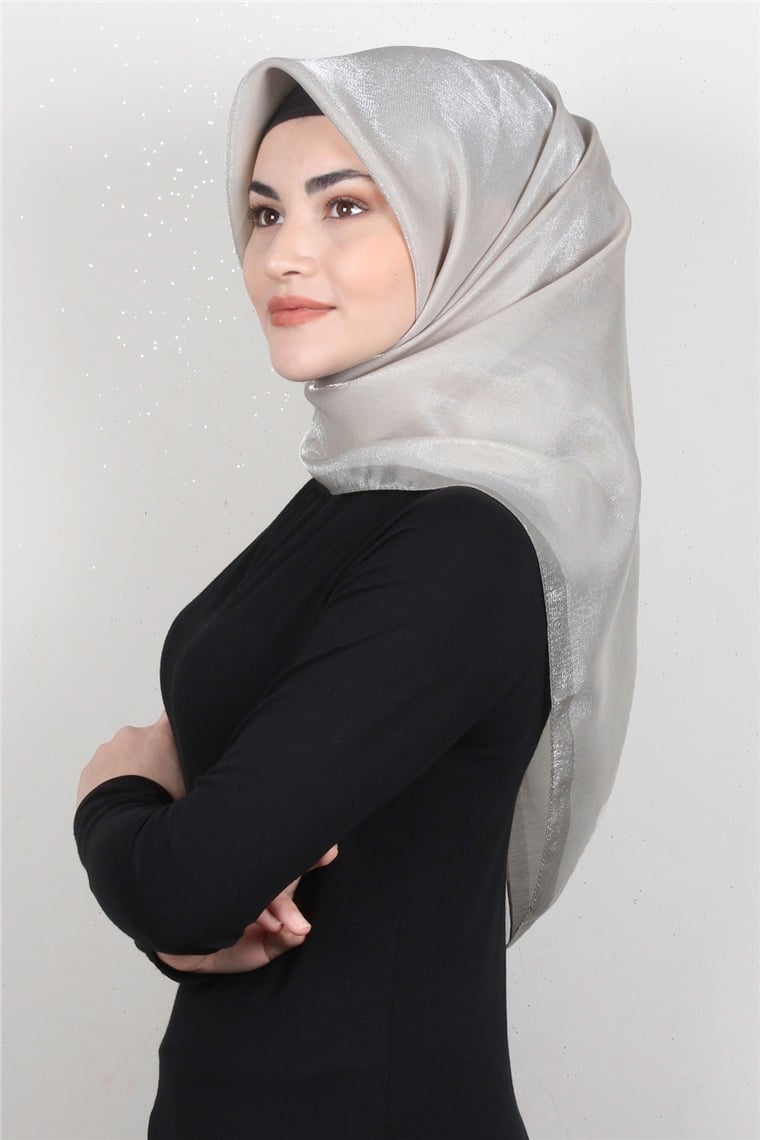 Elizya Simli Eşarp 3008-5 Latte