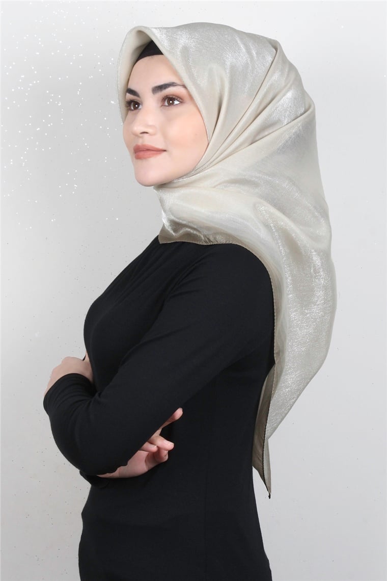 Elizya Simli Eşarp 3009-4 Latte