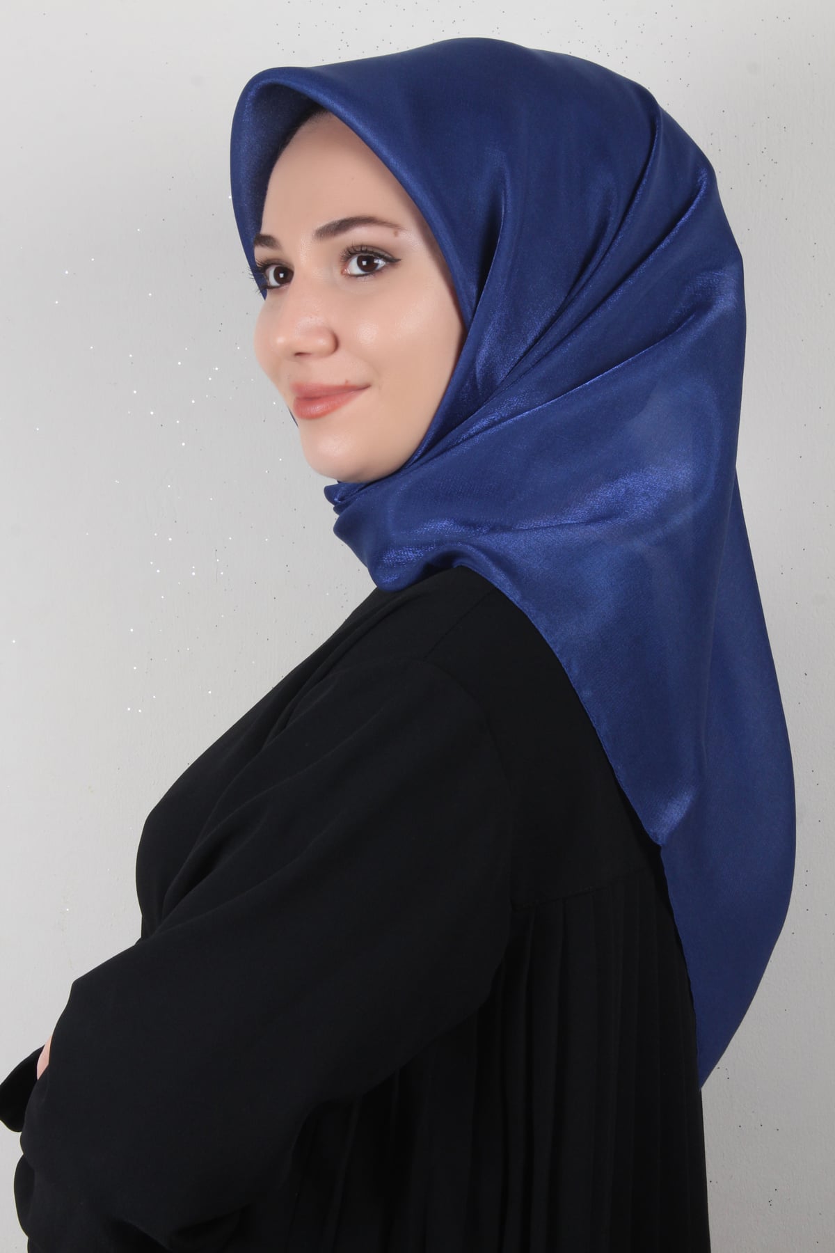 Elizya Simli Eşarp 4009-26 Saks 