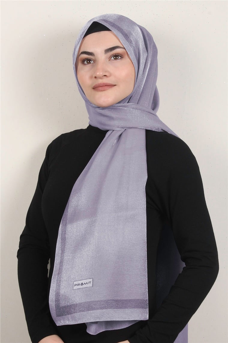 Elizya Simli Şal 4000-36 Lila