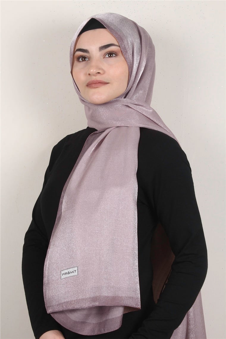 Elizya Simli Şal 4000-41 Pudra