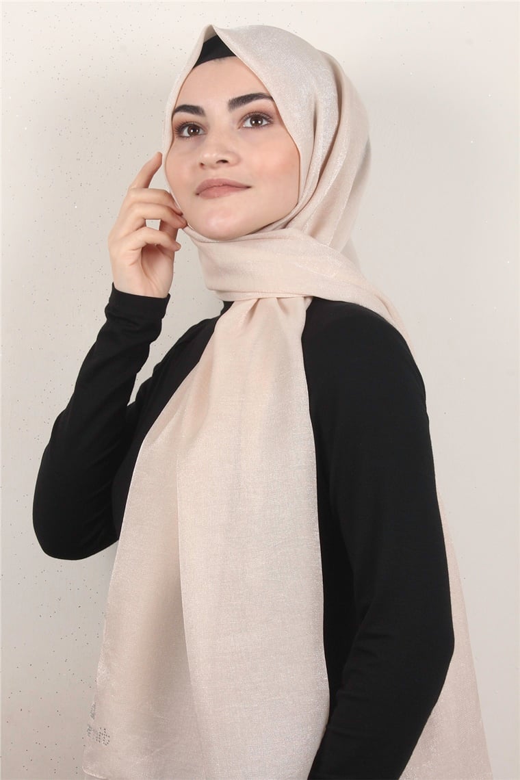 Elizya Simli Şal 4000-60 Bej