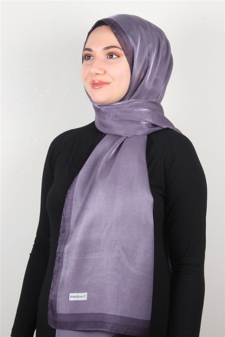 Elizya Simli Şal 4000-65 İncir Moru