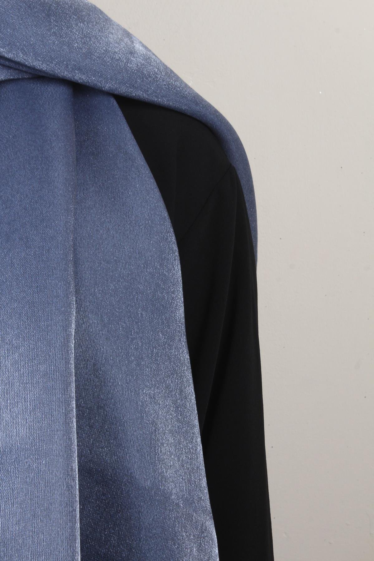 Elizya Simli Şal 4000-75 İndigo