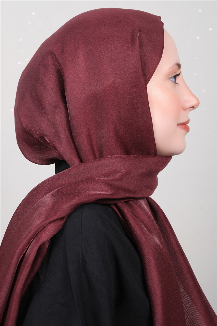 Elizya Simli Şal 4000-80 Bordo 