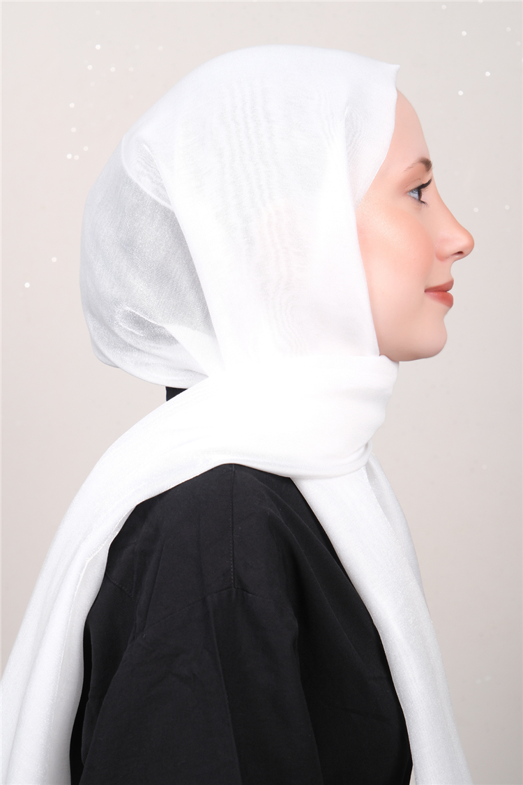 Elizya Simli Şal 4000-81 Ekru 