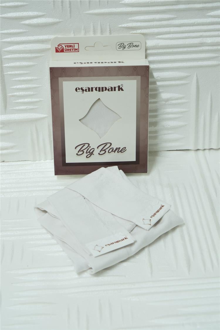 Eşarppark Big Bone 5556-2 Beyaz