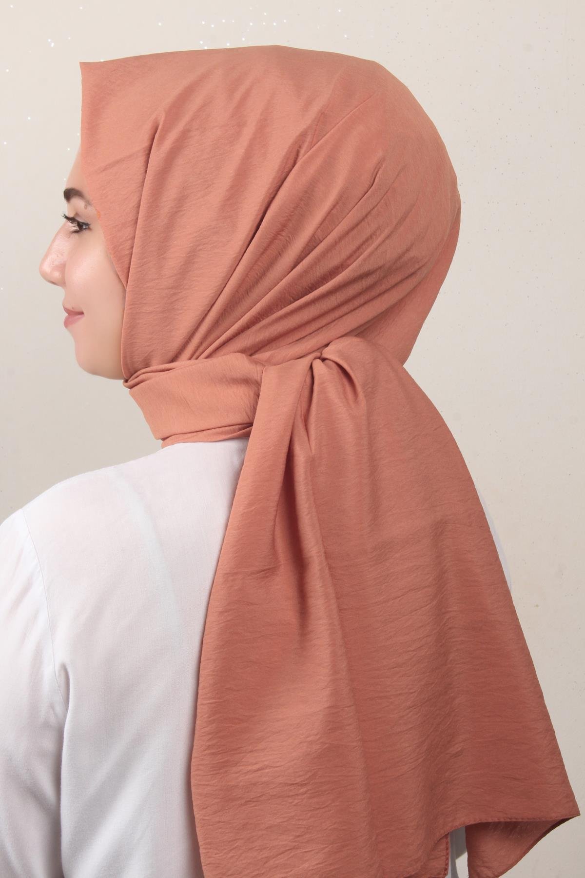 Eşarppark Yaz Serinliği Şal 2752-1 Turuncu