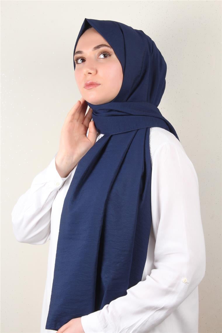 Eşarppark Yaz Serinliği Şal 2752-14 Lacivert