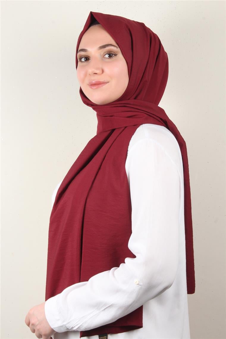 Eşarppark Yaz Serinliği Şal 2752-7 Bordo