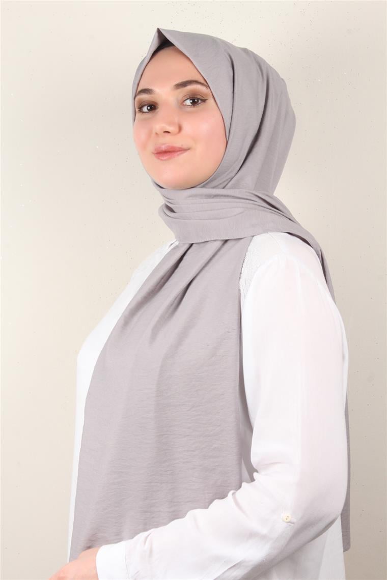 Eşarppark Yaz Serinliği Şal 2752-9 Gümüş