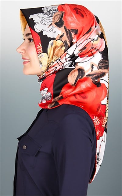 Piramit Eşarp 11221-3