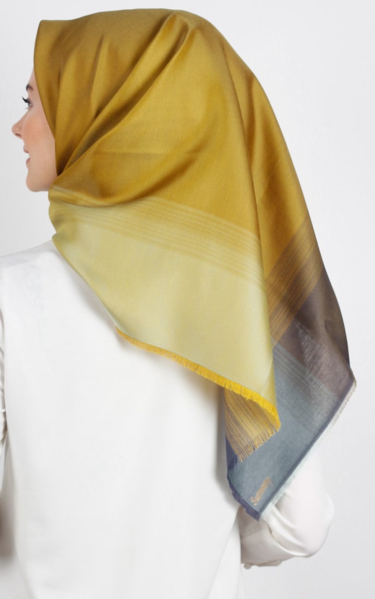 Pano Desenli Eşarp 1311-15