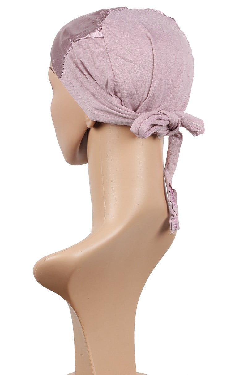 Saten Eşarp Bonesi 2508-17